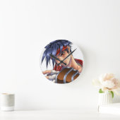 ビデオゲームファンアート ラウンド壁時計 (ホーム)