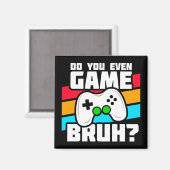 ビデオゲームプレーヤー – ビデオゲーム – ゲーマーおもしろいー マグネット (正面/裏面)