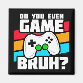 ビデオゲームプレーヤー – ビデオゲーム – ゲーマーおもしろいー マグネット (正面)