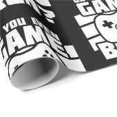 ビデオゲームプレーヤー – ビデオゲーム – ゲーマーおもしろいー ラッピングペーパー (ロールコーナー)