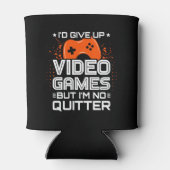 ビデオゲームプレーヤー – ビデオゲーム – ビデオゲーマー 缶クーラー (裏面)