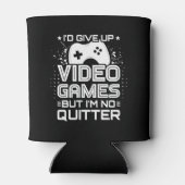 ビデオゲームプレーヤー – ビデオゲーム – ビデオゲーマー 缶クーラー (裏面)