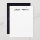 ビデオゲームボーイのカード ノートカード (正面/裏面)