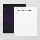 ビデオゲームボーイ ノートカード (正面/裏面)