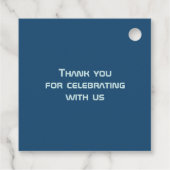 ビデオゲームレベルのロック解除された男の10代の子の誕生日パーティー フェイバータグ (裏面)