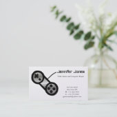 ビデオゲーム修理名刺 名刺 (スタンド正面)