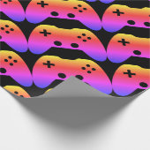 ビデオゲーム制御装置ラッピング紙 ラッピングペーパー (角)