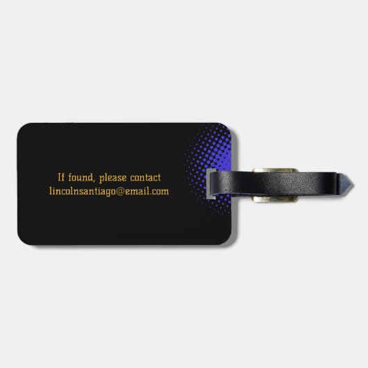 ビデオゲーム制御装置 ラゲッジタグ (裏面横)