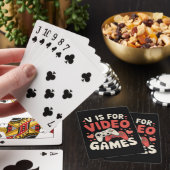 ビデオゲーム好きな彼氏へ バレンタインデーに面白ギフト トランプ (インサイチュ)