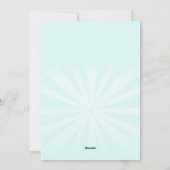 ビデオゲーム子供の誕生日パーティの招待状 シーズンカード (裏面)