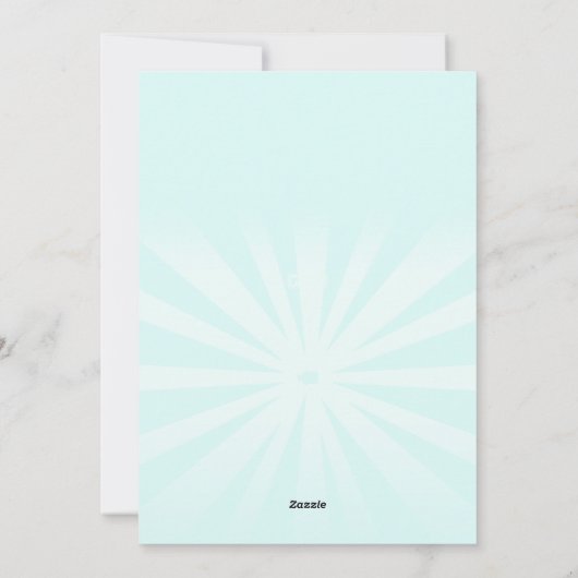 ビデオゲーム子供の誕生日パーティの招待状 シーズンカード (裏面)