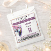 ビデオゲーム子供の誕生日 フェイバーバッグ (クリップ留めされた状態)