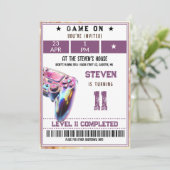 ビデオゲーム子供の誕生日 招待状 (スタンド正面)