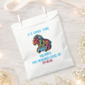 ビデオゲーム恐竜ゲーム誕生日パーティー フェイバーバッグ (クリップ留めされた状態)