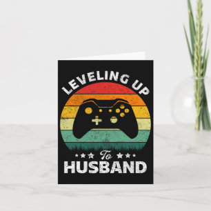ビデオゲーム愛好家の夫ギフト婚約まで カード