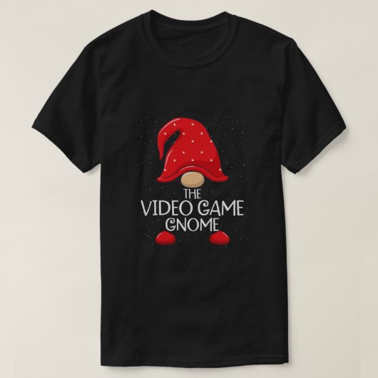 ビデオゲーム格言マッチングファミリーグループクリスマスP Tシャツ (デザイン正面)