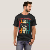 ビデオゲーム用Vレトロヴィンテージ Tシャツ (正面フル)