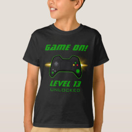 ビデオゲーム誕生日パーティーTシャツ Tシャツ