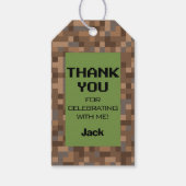 ビデオゲーム誕生日メッセージカード ギフトタグ (正面)