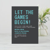 ビデオゲーム誕生日 招待状 (スタンド正面)