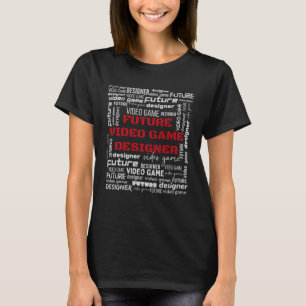 ビデオゲーム開発者の未来のビデオゲームデザイナー Tシャツ