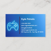 ビデオゲーム開発者 名刺 (裏面)