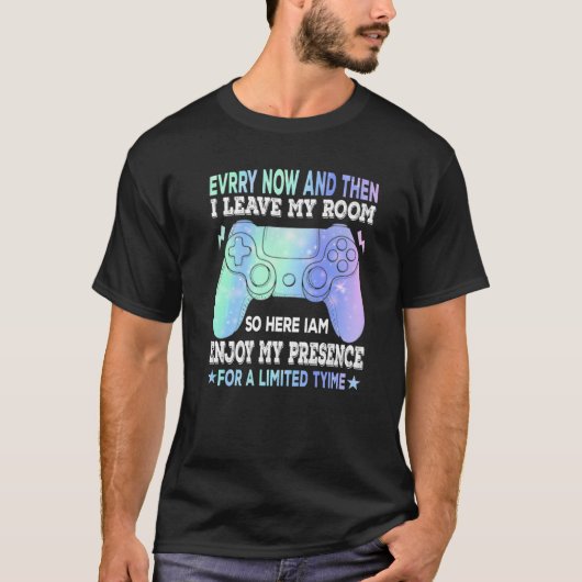 ビデオゲーム離れのGam Tシャツ (正面)