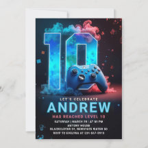 ビデオゲーム10歳の誕生日パーティー