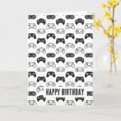 ビデオゲーム カード (黄色い花)