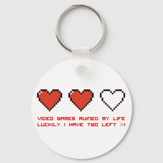 ビデオゲーム キーホルダー (正面)