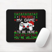 ビデオゲーム クリスマス アグリーセーター 面白い ゲーマー ゲーム マウスパッド (マウス)