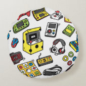 ビデオゲーム,ドードルセット ラウンドクッション (裏面)