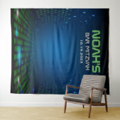 ビデオゲーム バー ミツバ祭り フォトブース 背景 タペストリー (インサイチュ(横))