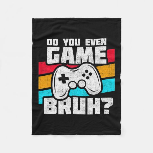 ビデオゲーム – ビデオゲーマーミーム-おもしろいビデオゲーム フリースブランケット (正面)
