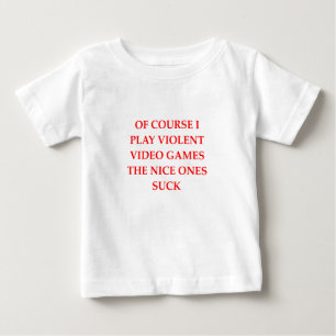 ビデオゲーム ベビーTシャツ