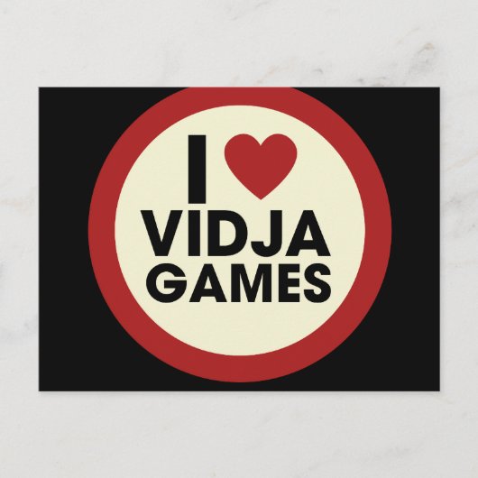 ビデオゲーム ポストカード (正面)