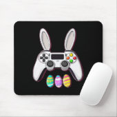 ビデオゲームBunny EggsコントローラーEaster Day Gaming マウスパッド (マウス)