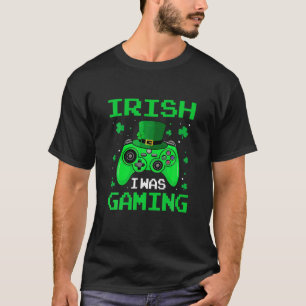 ビデオゲームIrish私はゲーム幸せSt patricksダ Tシャツ