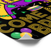 ビデオゲームMardi Grasカーニバル衣装ゲーム続き ポスター (角)