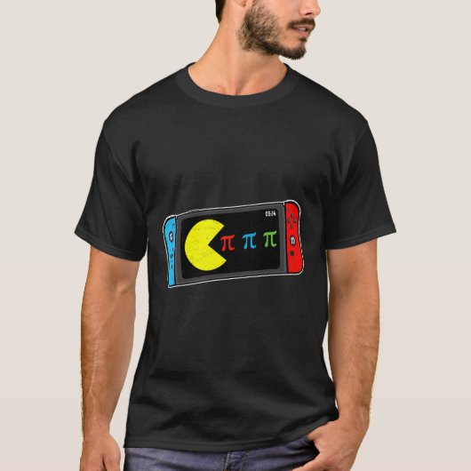 ビデオゲームPiデイゲーマー数学先生キッズボーイズ男性 Tシャツ (正面)