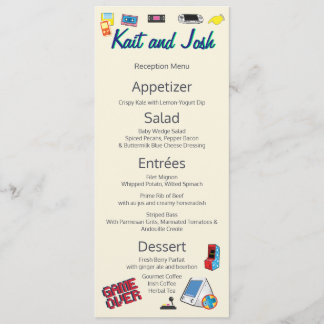 ビデオゲー結婚ム メニュー