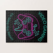 ビデオゲー食べムのスリープ遊リピー ジグソーパズル (横)