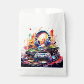 ビデオコントローラとヘッドフォンボーイの誕生日 フェイバーバッグ (正面)