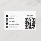 ビデオチャネルプロモーション名刺 名刺 (裏面)