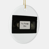 ビデオテープのオーナメント セラミックオーナメント (右)