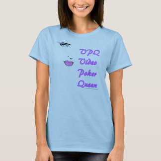 ビデオトランプのポーカーの女王2 Tシャツ