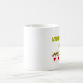 ビデオトランプのポーカー: ビデオトランプのポーカーのお母さんのハート コーヒーマグカップ (中央)