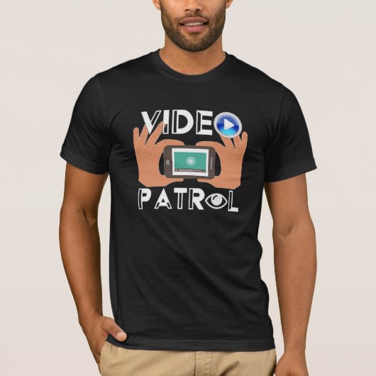 ビデオパトロールTシャツ Tシャツ (正面)