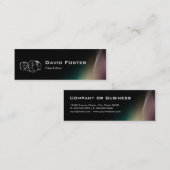 ビデオフィルムエディターカッターディレクター スキニー名刺 (正面/裏面)