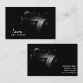 ビデオブロガーの名刺 名刺 (正面/裏面)